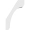 Ekena Millwork 6-in. W x 20-in. D x 32-in. H Legacy Architectural Grade PVC Knee Brace BRCP06X20X32LEC - alternate 2